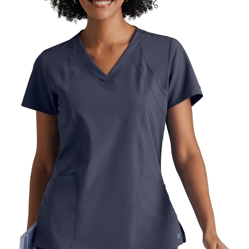 Barco One Racer Top w/ 4 Pockets and 360 Spandex Stretch Fabric - Steel